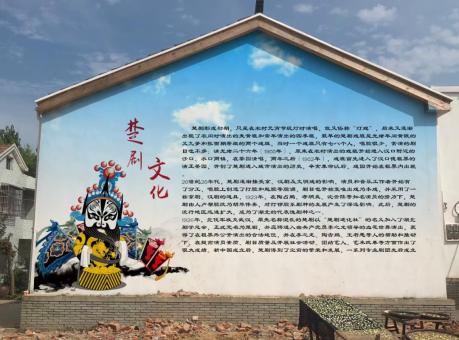 梨林如何进行墙体彩绘制作