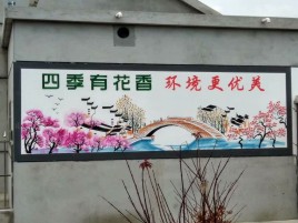 梨林墙绘的特点和形势
