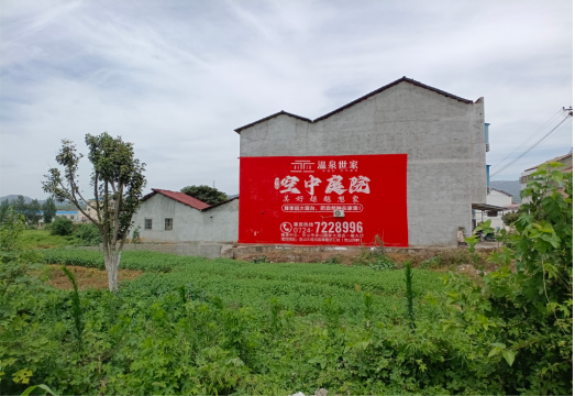 梨林做墙体广告的意义