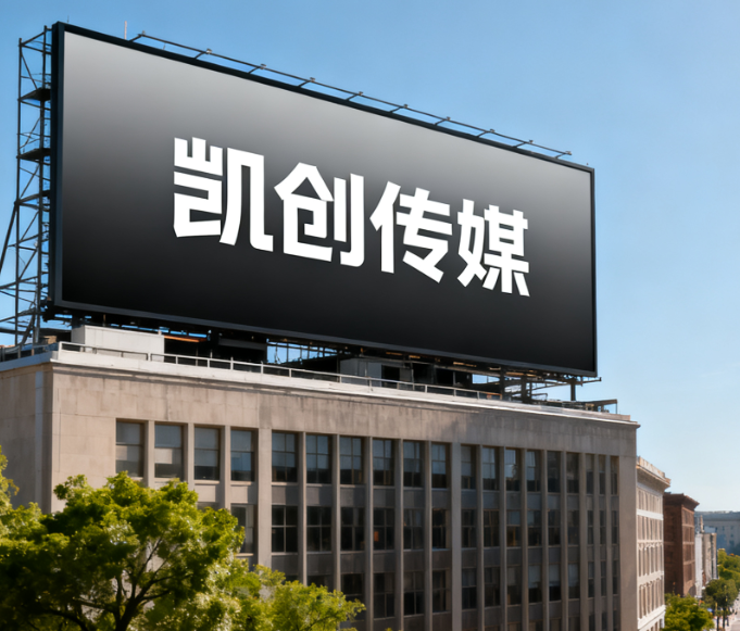 梨林户外广告牌的设计与制作