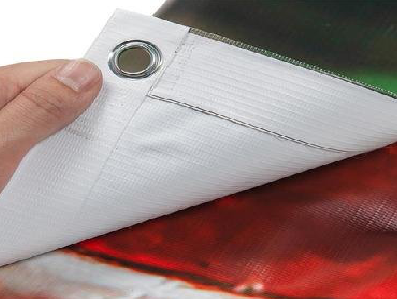 梨林喷绘和刀刮布的工艺区别。