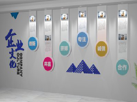 梨林企业文化墙需要传递什么办公文化？